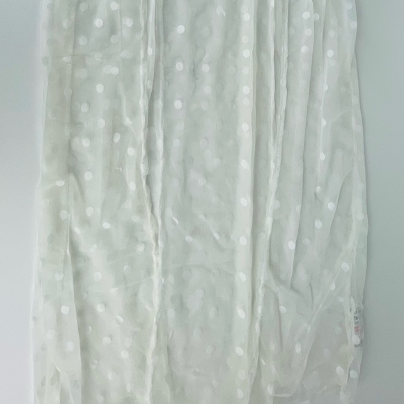 DOBBY MESH SPLIT FRONT MAX white - Picture 2 of 5